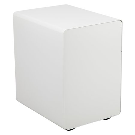 Flash Furniture 3 Drawer Filing Cabinet, White HZ-AP535-01-W-GG